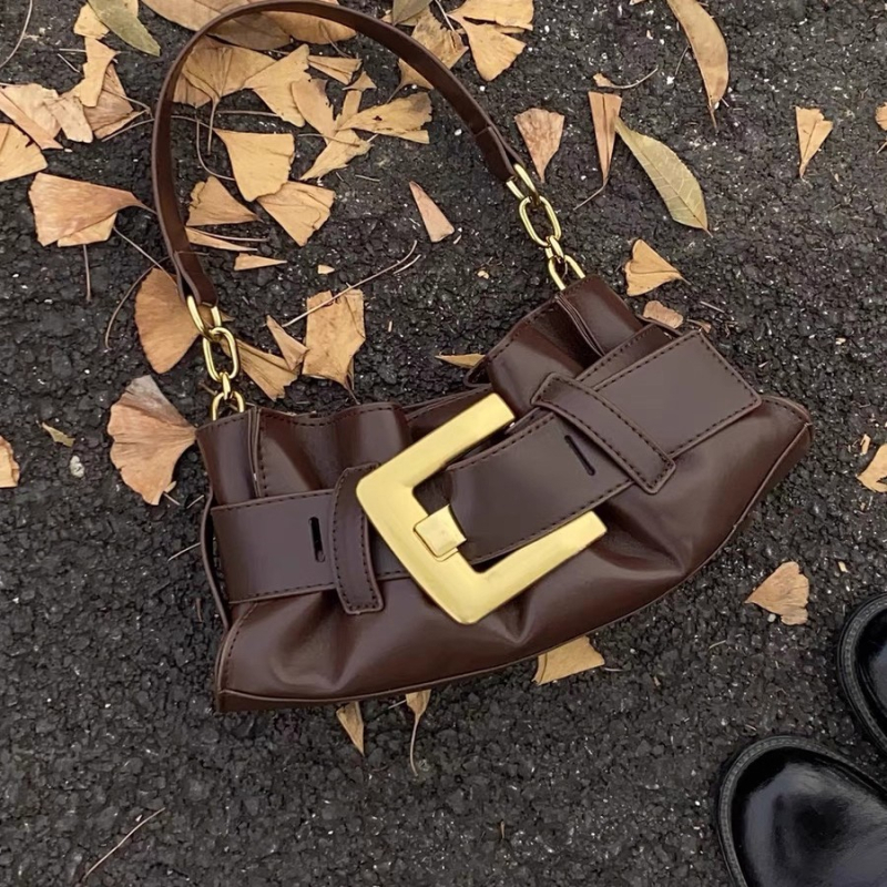Ženska torba s oblikom oblaka, boutique dizajn, crossbody s dvostrukim remenom, jesen 2025, teksturna kontrastna tekstura, retro street stil, srednja veličina