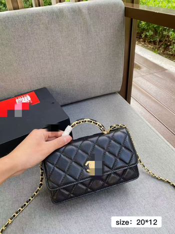 Kviltirana ženska torbica s lancem remenom, crossbody torba, korejskog stila, svakodnevna upotreba