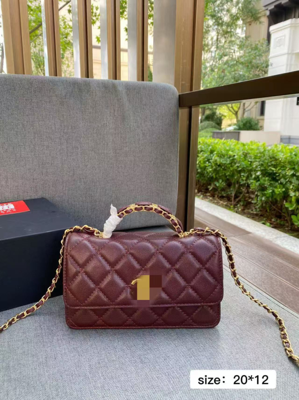 Kviltirana ženska torbica s lancem remenom, crossbody torba, korejskog stila, svakodnevna upotreba