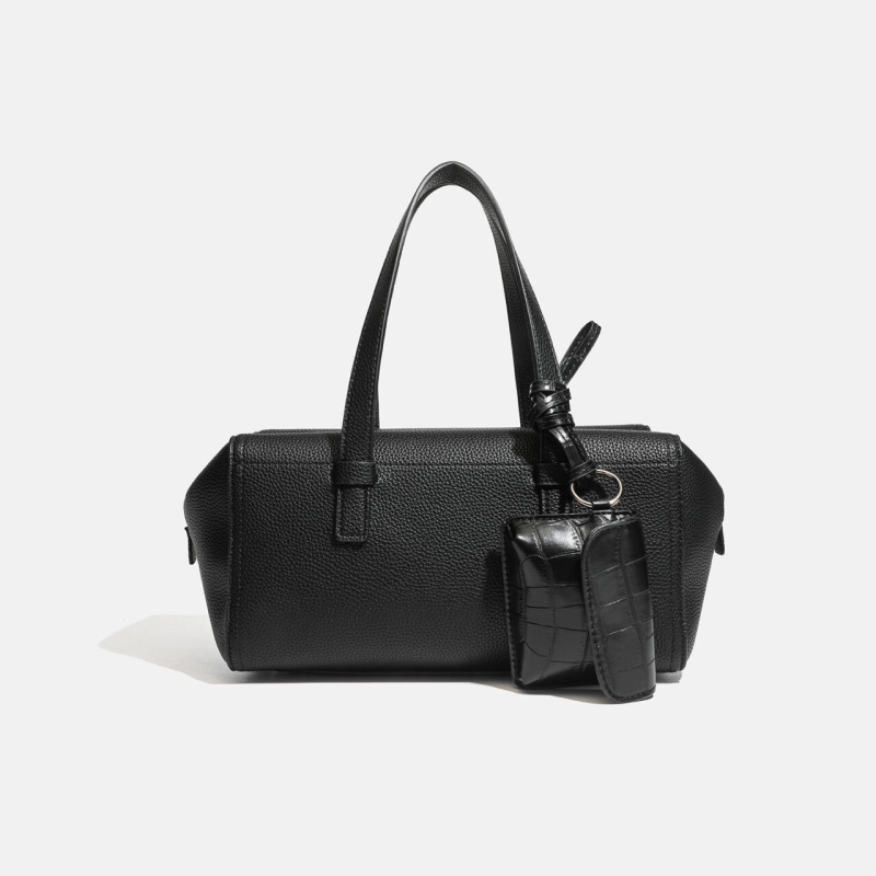 Nova proljetno-ljetna nišna minimalistička Boston torba s velikim kapacitetom za svakodnevnu upotrebu — na ramenu ili crossbody