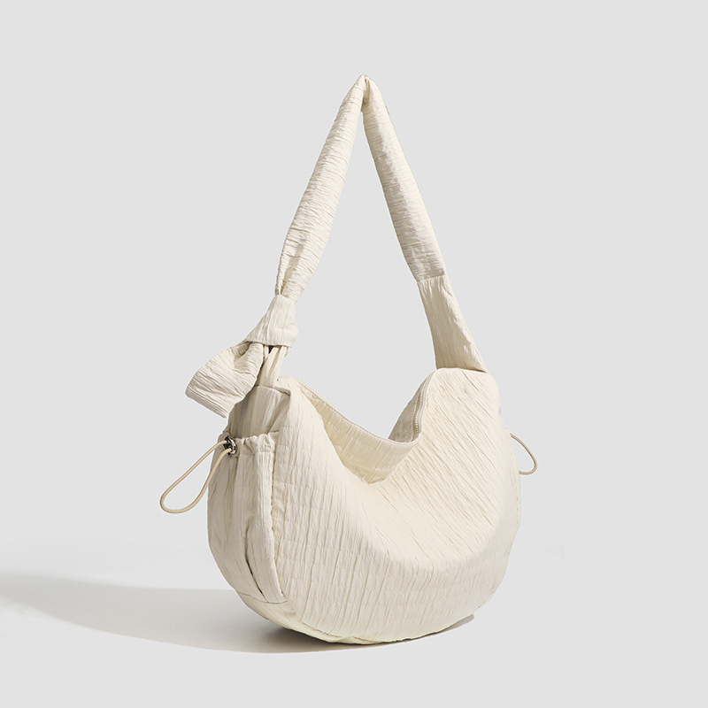 Ženska tote torba velikog kapaciteta, crossbody, najlon, gradski jednostavan stil, dizajn Cloud Puff