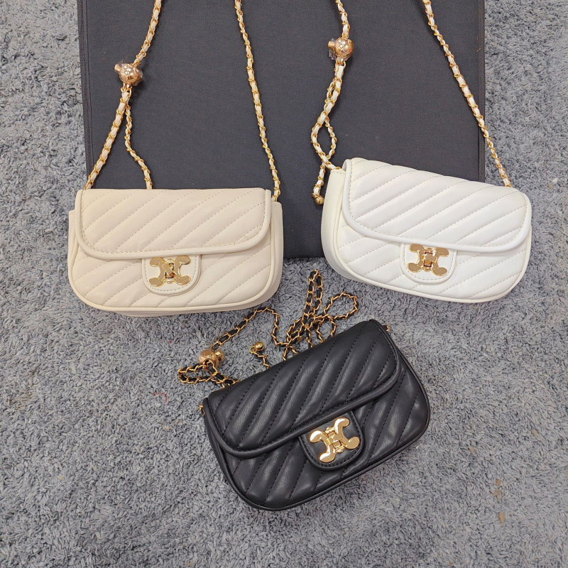 Ženska torbica s quiltanim dijamantnim uzorkom, mini crossbody torbica za ljeto 2025, moderna i svestrana