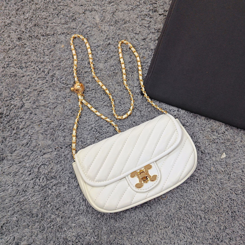 Ženska torbica s quiltanim dijamantnim uzorkom, mini crossbody torbica za ljeto 2025, moderna i svestrana