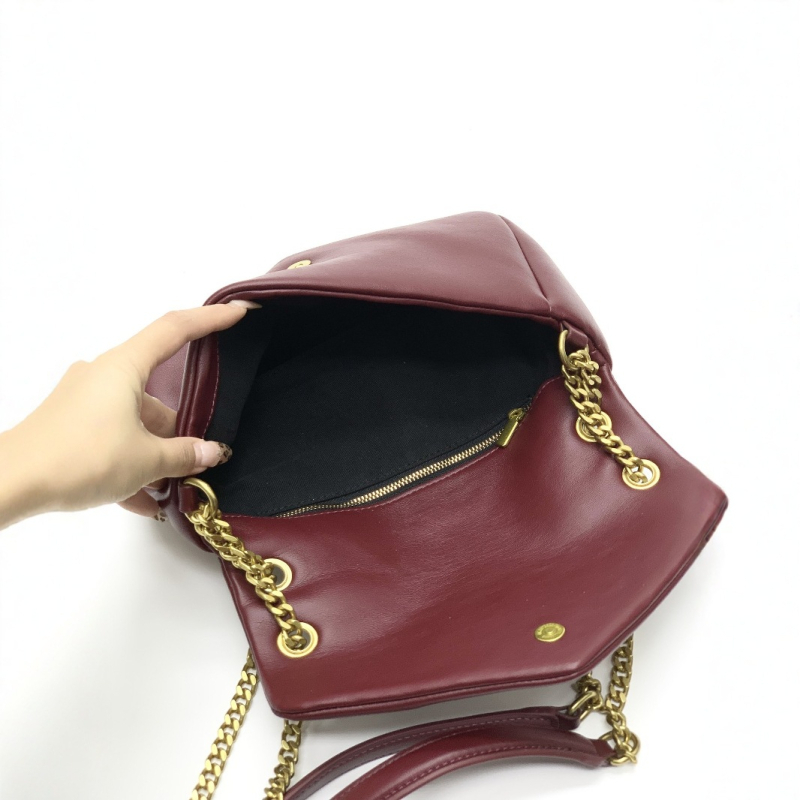 2026 nova podlaktna torba s Calypso lancem, preklop s oblakom, mala PU crossbody