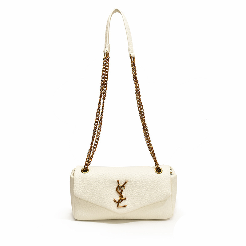 Ženska PU mala kvadratna torbica s lancem, preko ramena ili crossbody, stil oblaka