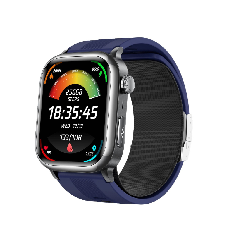 TK66 pametni sat s Bluetooth pozivima, mjerenje kisika u krvi, krvni tlak, san, sport, SOS, EKG i NFC