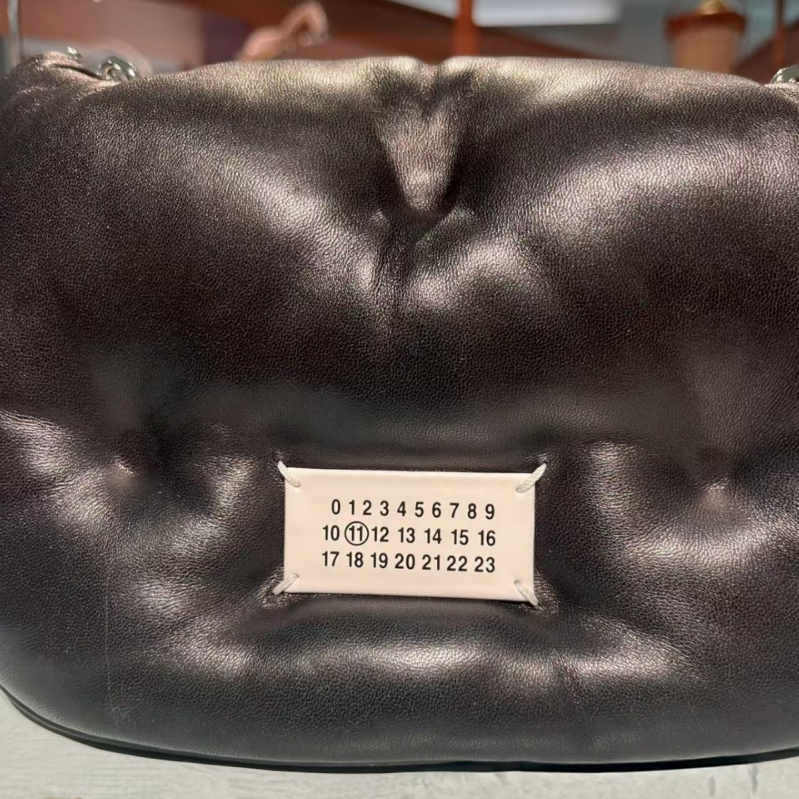 Mekana PU kožna torba s dvostrukim lancem, srednje veličine, za nošenje preko ramena ili kao crossbody