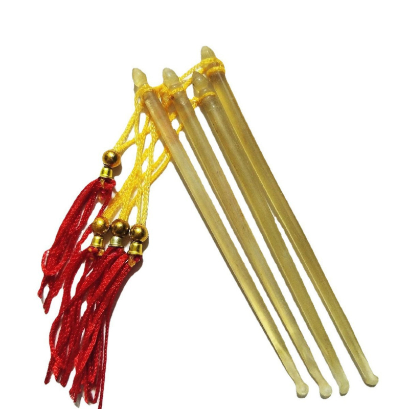 Lingură de urechi din corn natural, 10 cm lungime