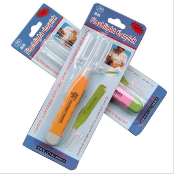 Linguriță de urechi sigură, iluminată, din plastic, pentru uz casnic