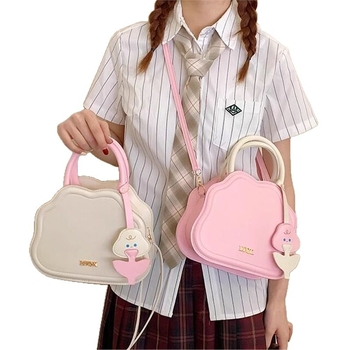 Mini ženska crossbody torba od poliester materijala, zapadni stil, ovalni oblik, zatvaranje kapom, unutarnji džep sa zipom, jedna naramenica, proljeće 2025