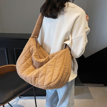 Torba u korejskom stilu s oblacnim dizajnom, oblikovana kao jastuk, crossbody torba