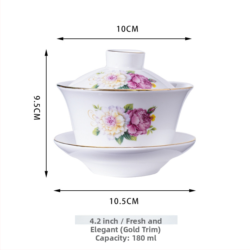 Gaiwan keramický na čaj so žltými dračíkmi Shuanglong, veľký modro-biely porcelán, trojdielny gaiwan s pokrývkou, možnosť loga