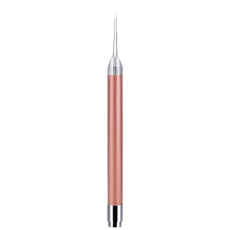 Lingură de urechi luminoasă pentru copii, instrument vizual de curățare a urechilor cu iluminare, fără baterii, 20 g/buc