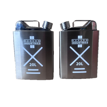 Container portabil din oțel inoxidabil pentru ulei, cu capac, 0,5 kg
