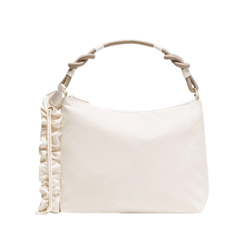 Ženska torbica od najlona s uzorkom oblaka, kapacitet 6,5 L, plisirana, svakodnevna torba za rameno i crossbody