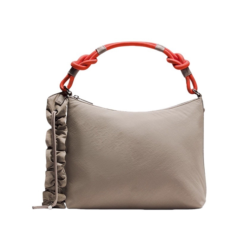 Ženska torbica od najlona s uzorkom oblaka, kapacitet 6,5 L, plisirana, svakodnevna torba za rameno i crossbody