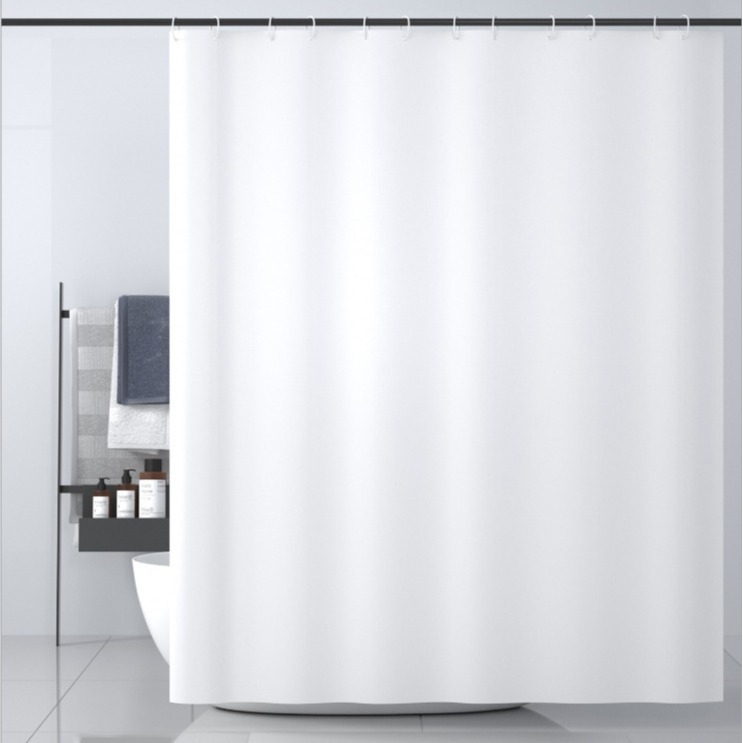 Cortină de duș impermeabilă personalizată cu imprimare digitală – stil modern minimalist