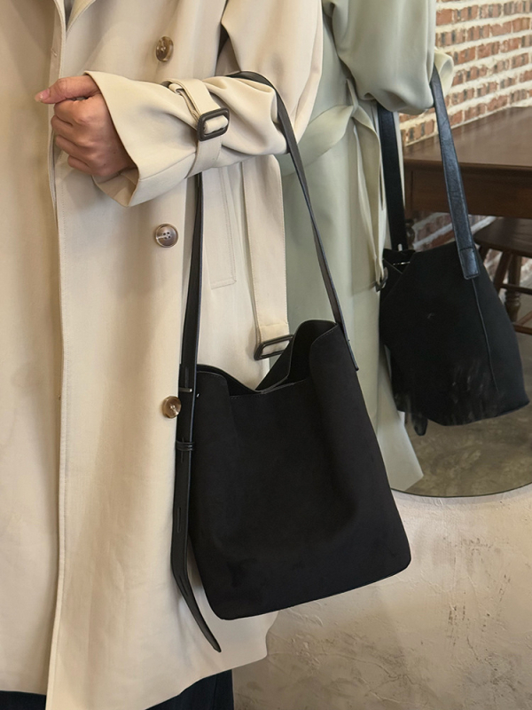 Vintage bucket torba od velūra s leopard uzorkom, velika kapacita, preko ramena ili crossbody