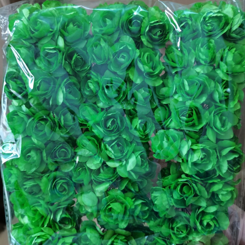 Buchet din flori de hârtie lucrate manual cu azalee, trandafir artificial și bujor; cunună de nuntă, cutie cadou, cutie de bomboane, accesorii pentru DIY