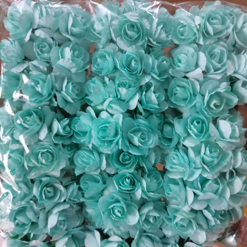 Buchet din flori de hârtie lucrate manual cu azalee, trandafir artificial și bujor; cunună de nuntă, cutie cadou, cutie de bomboane, accesorii pentru DIY