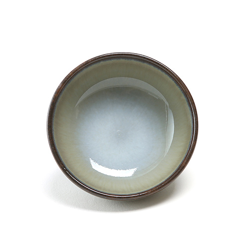 Ceșcuță mică din ceramică pentru ceremonia tradițională a ceaiului chinezesc, lut purpuriu, design simplu