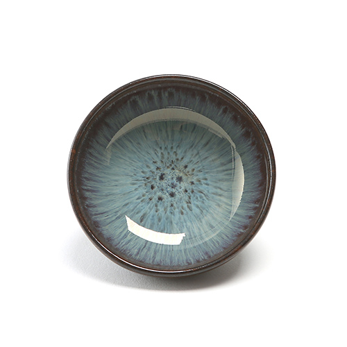 Ceșcuță mică din ceramică pentru ceremonia tradițională a ceaiului chinezesc, lut purpuriu, design simplu
