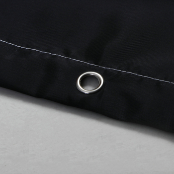 Cortină de duș impermeabilă din poliester, culoare solidă, design simplu și modern pentru baie