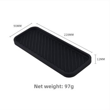 Suport pentru săpun din silicon, dreptunghiular, tavă de depozitare pentru bucătărie, pentru călătorii