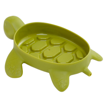 Suport de săpun cu țestoasă verde, design desen animat, raft de depozitare