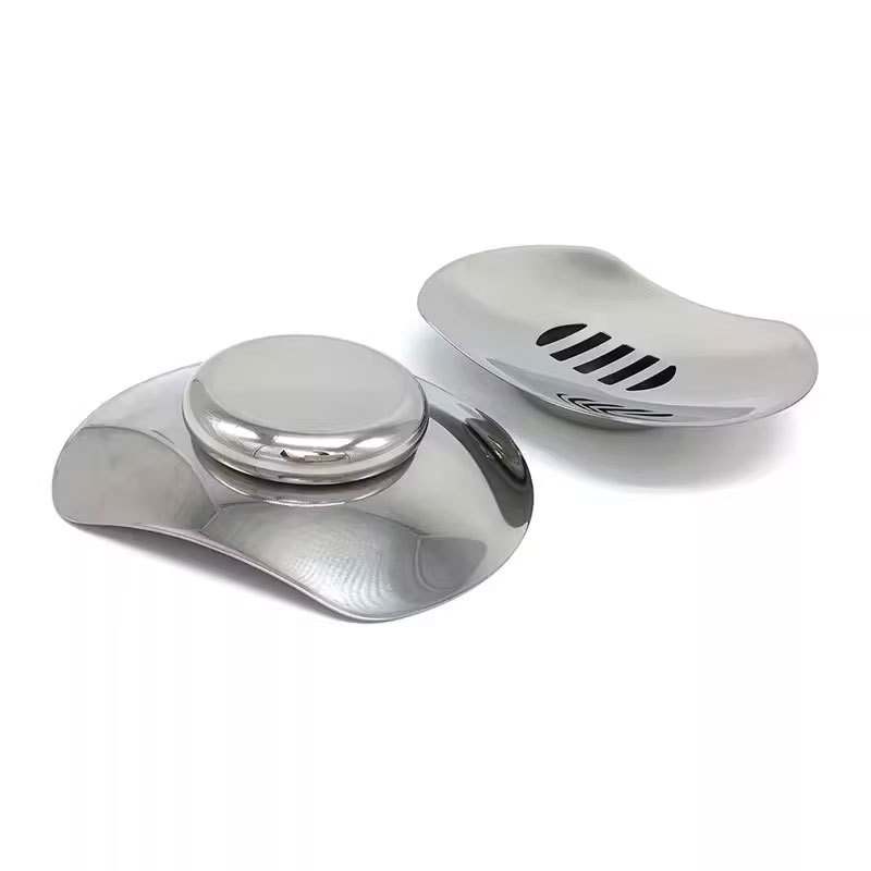 Sapunier din oțel inoxidabil 304, finisaj mat, design minimalist