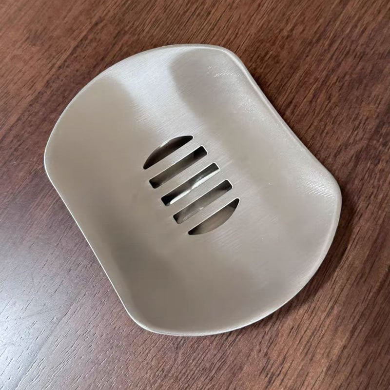 Sapunier din oțel inoxidabil 304, finisaj mat, design minimalist