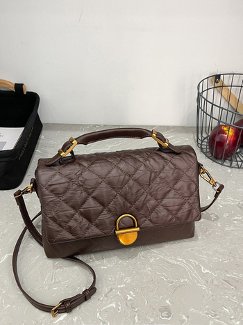 Ženska PU torba s dijamantnim uzorkom, 2026 nova moda s izvezenim nitima, svakodnevna crossbody torba