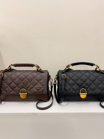 Ženska PU torba s dijamantnim uzorkom, 2026 nova moda s izvezenim nitima, svakodnevna crossbody torba
