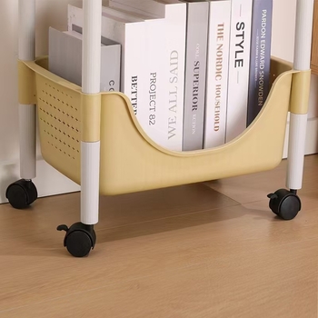 1686 Raft de depozitare cu patru etaje, multifuncțional pentru jucăriile copiilor – design simplu, modern, pentru bucătărie, dormitor și baie