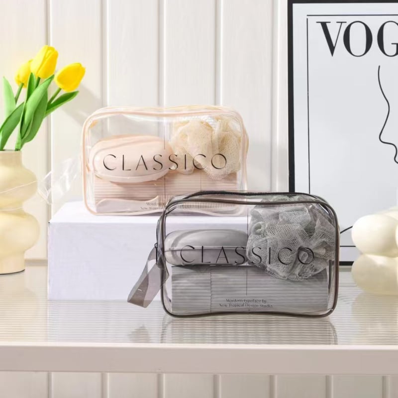 Унисекс портативен несесер за тоалетни принадлежности, водоустойчив, голям капацитет, за пътуване