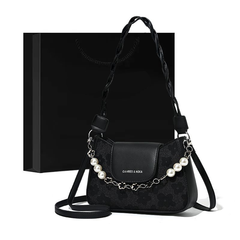 Premium ženska mini torba s lancem, proljeće 2026., nišni dizajn, crossbody torba