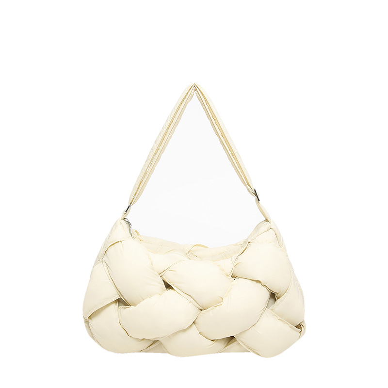 Ženska tkaná torba od svemirskog pamuka, veliki kapacitet, crossbody torba