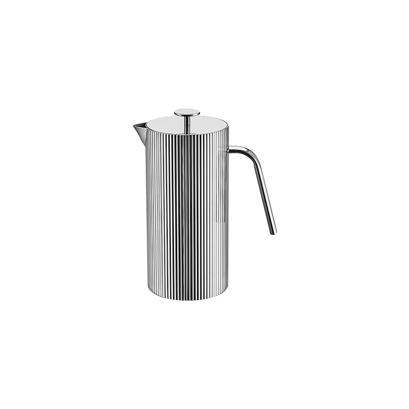 Carafă din oțel inoxidabil, stil european, textură ciocănită, decor pentru living, design nordic, calitate superioară, cadou potrivit.