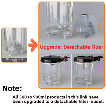 Infuzor de ceai elegant cu separare între ceai și apă, set de ceai din sticlă rezistent la temperaturi înalte, filtru pentru ceai, ceașcă de ceai cu capacitate mare