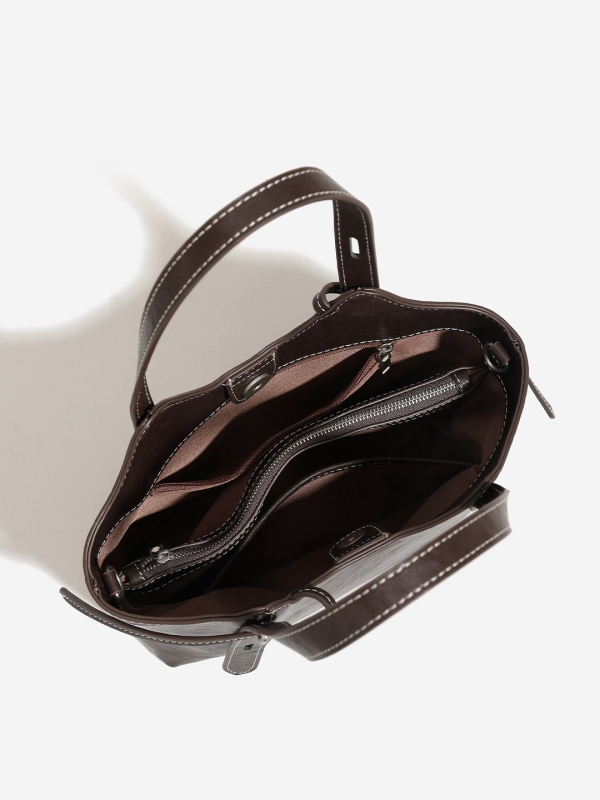 Ženska Tote torba od kože s teksturom, biljno obrađena koža, velika kapaciteta, model 2026, za svakodnevnu upotrebu, na rame ili crossbody