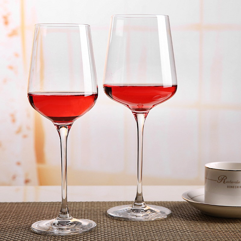 Set de pahare din cristal pentru vin roșu, 6–10 bucăți, capacitate 301–400 ml, pahare cu picior