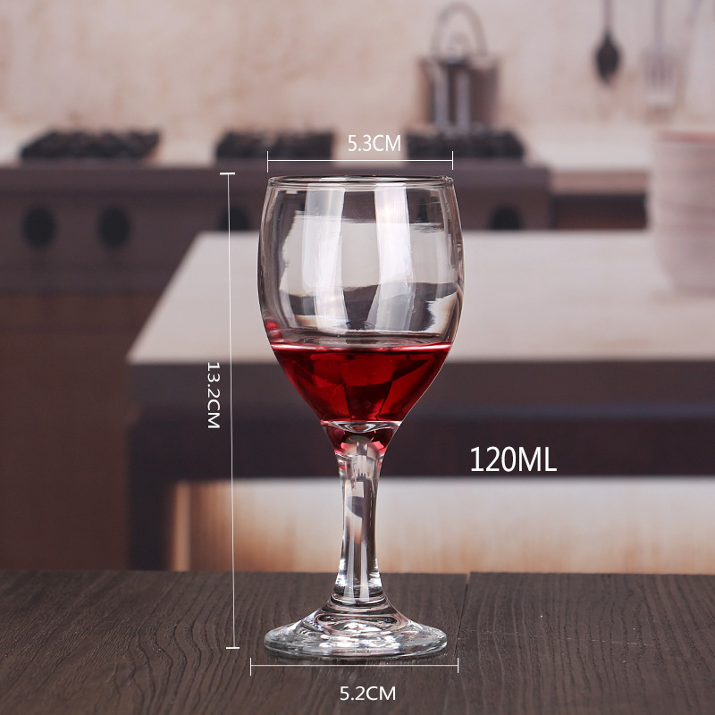 Set de pahare din cristal pentru vin roșu, 6–10 bucăți, capacitate 301–400 ml, pahare cu picior