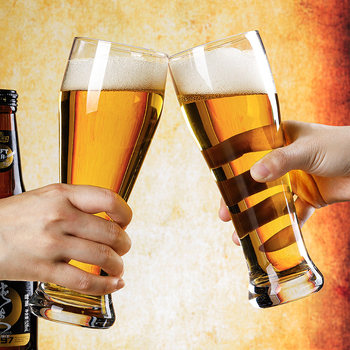 Pahar pentru bere artizanală, IPA pint, 501–600 ml, logo de bar personalizat