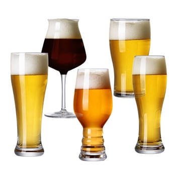 Pahar pentru bere artizanală, IPA pint, 501–600 ml, logo de bar personalizat