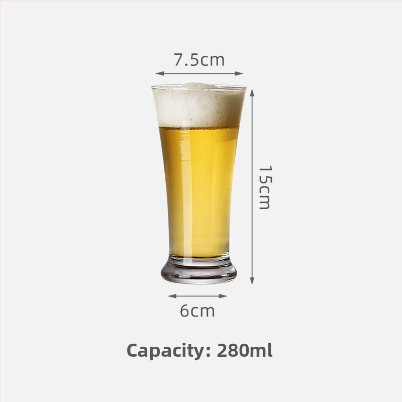 Pahar pentru bere artizanală, IPA pint, 501–600 ml, logo de bar personalizat