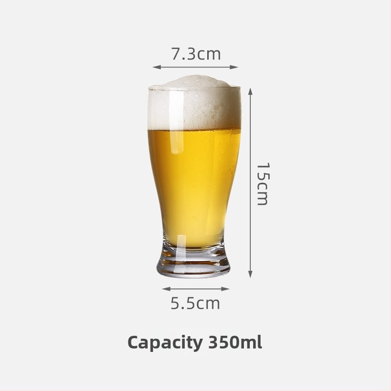 Pahar pentru bere artizanală, IPA pint, 501–600 ml, logo de bar personalizat