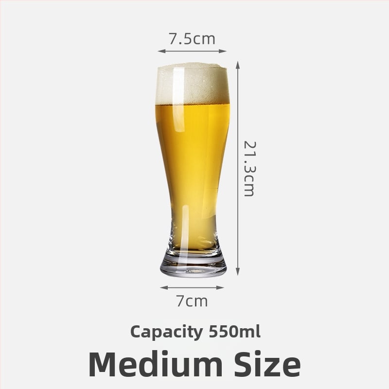 Pahar pentru bere artizanală, IPA pint, 501–600 ml, logo de bar personalizat