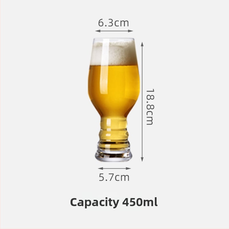 Pahar pentru bere artizanală, IPA pint, 501–600 ml, logo de bar personalizat