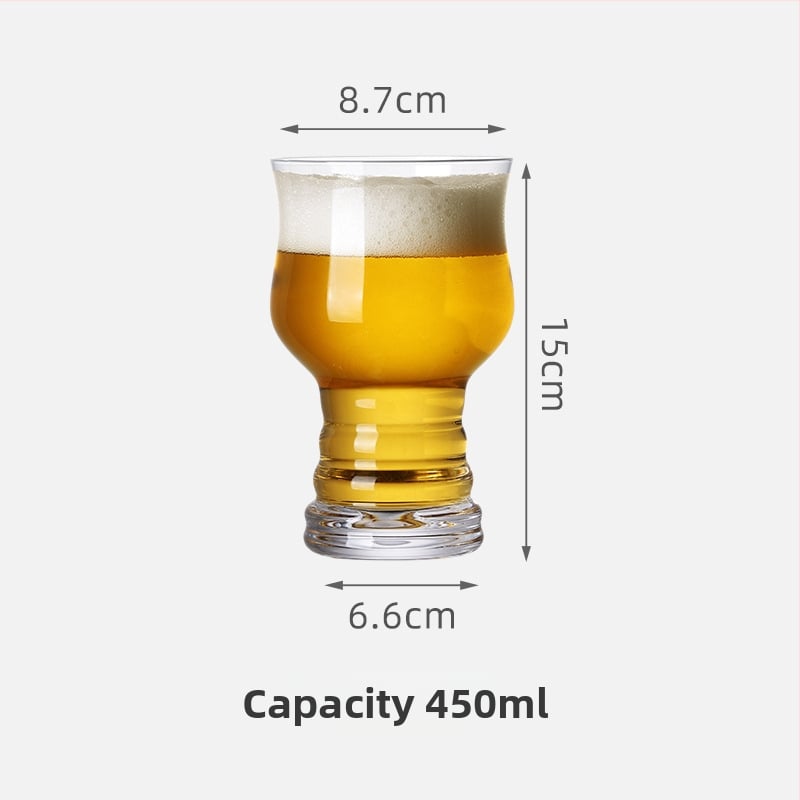 Pahar pentru bere artizanală, IPA pint, 501–600 ml, logo de bar personalizat