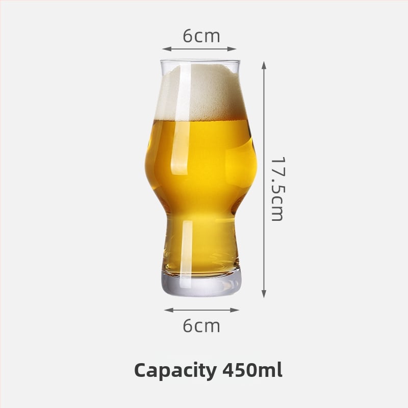 Pahar pentru bere artizanală, IPA pint, 501–600 ml, logo de bar personalizat
